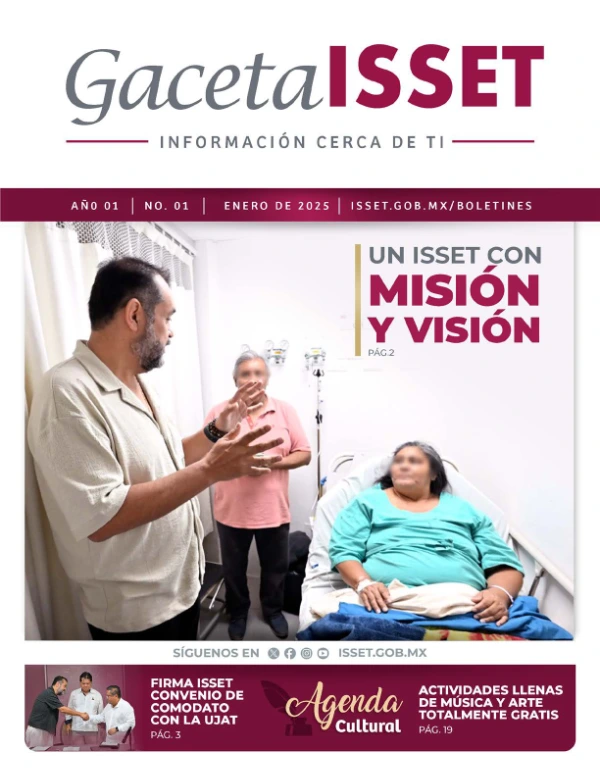 Portada de la gaceta enero 2025