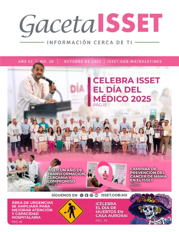 Portada de la gaceta octubre 2025