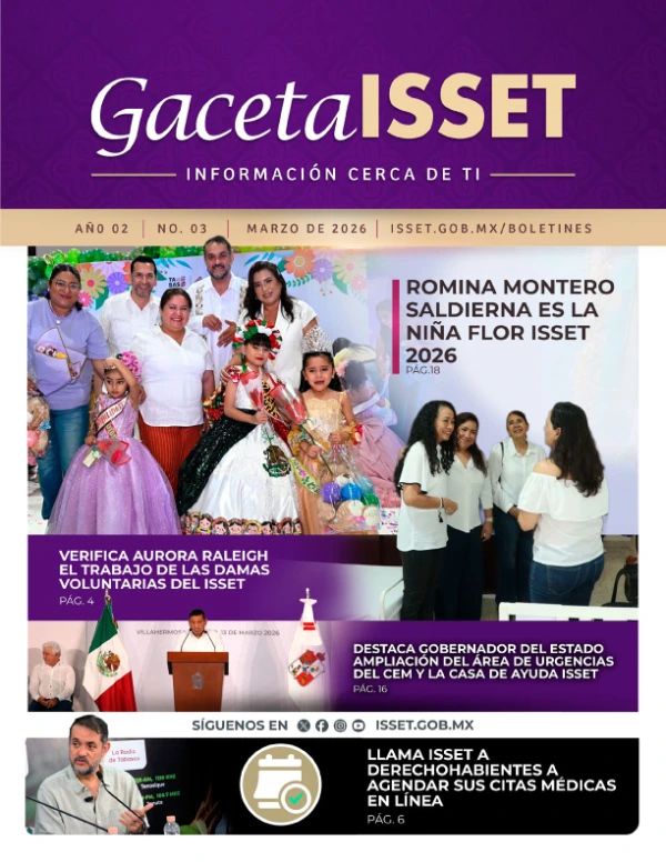 Portada de la gaceta marzo 2026