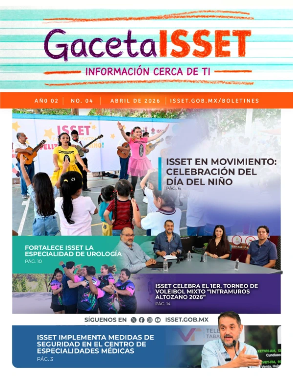 Portada de la gaceta abril 2026