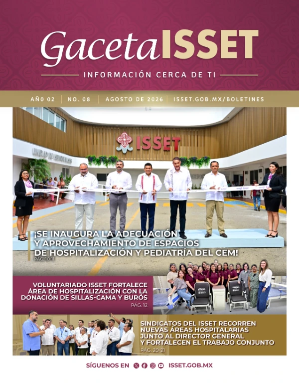 Portada de la gaceta agosto 2026